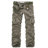 New Hot Men's Casual Army Cargo Camo Combat Style Pants Overall Loose Multi-Pocket Trend Men's Plus Size Casual Trousers