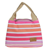 New Hot High Practicality Canvas + Aluminum Thermal Insulated Lunch Box Tote Cooler Zipper Bag Bento Lunch Pouch Convenient !32