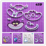 Alice in Wonderland 3D Printed Cookie Cutter