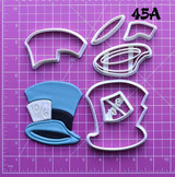 Alice in Wonderland 3D Printed Cookie Cutter