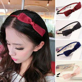 NEW HOT Fashion Women Cute Girl Yoga Elastic Turban Bow Hair Band Headband HOT