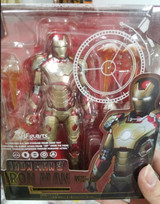 NEW hot 16cm avengers Super hero Iron man MK42 MK43 movable action figure toys Christmas gift doll with box