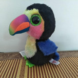New Hot 15cm Ty Beanie Boos Original Big Eyes Penguin Plush Toy Staffed Doll Children Birthday Gift Penguin And Owl Ty Toy Baby