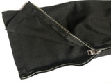 NEW Hip Hop Men Ankle Zipper Pants Justin Bieber Kanye West Drop Crotch Punk Pants Cotton Rap Mens Black Joggers Pants