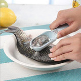 New High Quality Durable Plastic Fish Scale Remover Scraper Cleaner Scaler Kitchenware Peelers for Kitchen Cooking Tools