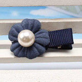 New Headdress Flower Princess Hairpins Double Flora Pearl Hair Clip For Girls Sweet Headwear Barrette