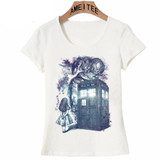 New harajuku summer fashion women T-Shirt Alice's cartoon girl T Shirt Novelty Design casual female Tops cute princess Tee New harajuku summer fashion women T-Shirt Alice's cartoon girl T Shirt Novelty Design casual female Tops cute princess Tee