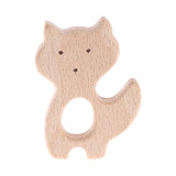 New Handmade Natural Wooden Animal Shape Baby Kids Teether Teething Toy Shower Toys New Handmade Natural Wooden Animal Shape Baby Kids Teether Teething Toy Shower Toys