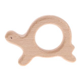 New Handmade Natural Wooden Animal Shape Baby Kids Teether Teething Toy Shower Toys New Handmade Natural Wooden Animal Shape Baby Kids Teether Teething Toy Shower Toys