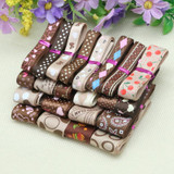 New Grosgrain Satin Ribbon random mixed Size/Style for Wedding Party Christmas Decoration DIY Gift Craft 20y/lot (1y/style)