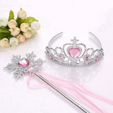 New Girls Princess Crown Hair Accessories Bridal Crown Crystal Diamond Tiara Hoop Headband Hair Bands For Kids Party Hairbands
