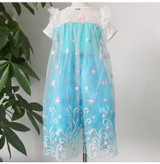 New Girls Dresses Cartoon Cosplay Snow Queen Princess Dress Elsa Dresses Anna Costume Baby Children Clothes Kids Clothing
