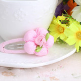 New Design Cute Beautiful Dot Flower Hairpins 6*3cm Girls Headwear Children Hair Clips Children Hair Accessories  Hairpins