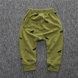 New Design Cotton Babys Boys Girls Harem Pants Cute Geometric Pattern Baby Pants For Infant Newborn Trousers Boy Girl Clothing