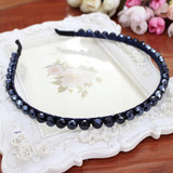 New Design Colorful Crystal Simple Style Headband Hairbands for Girls Headwear Hair Accessories