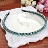 New Design Colorful Crystal Simple Style Headband Hairbands for Girls Headwear Hair Accessories
