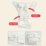 New Design Baby Cloth Diaper Cover Waterproof Cotton Diaper Washable Newborn Nappy Reusable Baby Diapers Pocket