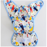 New Design Baby Cloth Diaper Cover Waterproof Cotton Diaper Washable Newborn Nappy Reusable Baby Diapers Pocket