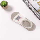 Summer CAT Warm comfortable cotton bamboo fiber girl women's socks ankle low female invisible color girl boy hosier 1pair=2pcs