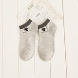 Summer CAT Warm comfortable cotton bamboo fiber girl women's socks ankle low female invisible color girl boy hosier 1pair=2pcs