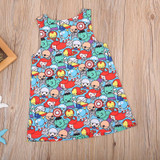 Summer Baby Gilrs Dress Sleeveless Girl Costume Children Clothing Clothes Pricess Round Neck Party Mini Dresses Summer Baby Gilrs Dress Sleeveless Girl Costume Children Clothing Clothes Pricess Round Neck Party Mini Dresses