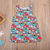 Summer Baby Gilrs Dress Sleeveless Girl Costume Children Clothing Clothes Pricess Round Neck Party Mini Dresses Summer Baby Gilrs Dress Sleeveless Girl Costume Children Clothing Clothes Pricess Round Neck Party Mini Dresses