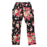 Summer Baby Clothing Sets For Girls Sleeveless Clothes Shirt + Floral Pants + Headband 3PCS Girl Outfits
