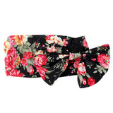 Summer Baby Clothing Sets For Girls Sleeveless Clothes Shirt + Floral Pants + Headband 3PCS Girl Outfits