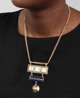 Stone Chain - Gold