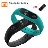 Stocked Xiaomi Mi Band 2 Mi Band 2 Wristband Bracelet with OLED Touchpad Support Monitoring Heart Rate Fitness Mi Band 2 Xiao mi
