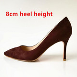Stilettos Womens Shoes High Heels 12CM High Heels Purple Shoes Pumps Women Heels Sexy Pointed Toe Wedding Shoes For Woman B-0049