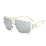Steampunk Sunglasses 2017 Men Brand Designer Vintage Sun Glasses For Male Oversized Mirror Shades Retro Female Gafas Oculos