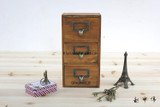 Staygold Zakka Drawer Sub-box Storage Box Wood Pure Color Table Debris Finishing Storage Box Household Items Cosmetic Case