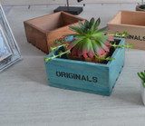 Staygold Zakka Cosmetics Jewelry Box Succulents Pots Grocery Solid Wood Storage Box Box Wood Craft Home Decoration