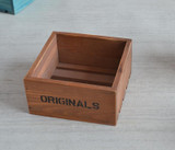 Staygold Zakka Cosmetics Jewelry Box Succulents Pots Grocery Solid Wood Storage Box Box Wood Craft Home Decoration