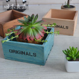 Staygold Zakka Cosmetics Jewelry Box Succulents Pots Grocery Solid Wood Storage Box Box Wood Craft Home Decoration