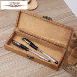 Staygold Stationery Storage Box Student Supplies Storage Box Desk Accessories Storage Box Small Parts Wood Craft Home Decor