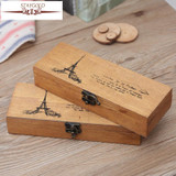 Staygold Stationery Storage Box Student Supplies Storage Box Desk Accessories Storage Box Small Parts Wood Craft Home Decor