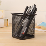 Stationery Office Metal Grid Square Multifunctional Pen Desktop Office Storage Fashion Ornaments