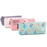 Stationery Canvas Pen Pencil Case Cosmetic Bag Travel Makeup Bag High Capacity