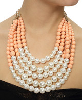 Statement Neckpiece - Pink Statement Neckpiece - Pink
