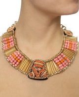 Statement Neckpiece - Pink