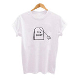 Starwee Tea Shirt Print Cotton Tees Women Clothing Summer Funny T Shirts Harajuku Hipster Ladies T-shirt Short Sleeve Tops