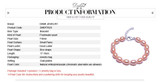 DAIMI Brand Freshwater Pearls Bracelet 7-8 mm Natural White Pearl Oval Shape River Pearls Bracelets Casual Bracelet