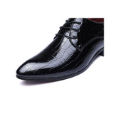 DADIJIER Business Dress Shoes Men oxford Flats Formal Shoes Brand men's shoes patent leather Italian luxury Wedding Zapato ST202