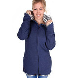 Daddy Chen Jacket Carrier Outwear Baby Holder Materity Carrier Sweatshirts Pregnant Multifunction Warm Cotton Kangaroo Coat