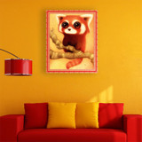 D SH DIY 5D Diamond Embroidery Cross Stitch Kit Round Diamond Painting Cartoon Animal For Children Diamond Mosaic Painting Decor