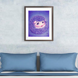 D SH DIY 5D Diamond Embroidery Cross Stitch Kit Round Diamond Painting Cartoon Animal For Children Diamond Mosaic Painting Decor