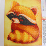 D SH DIY 5D Diamond Embroidery Cross Stitch Kit Round Diamond Painting Cartoon Animal For Children Diamond Mosaic Painting Decor