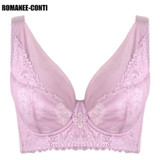 D E F Cup Plus Size 38 40 42 44 46 48 50 Women Push Up Bra Sexy Lace Bras for Women Lady Girl Underwear Brassiere